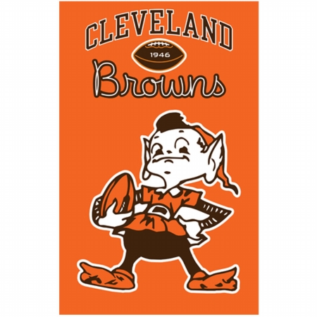 cleveland browns elf. Cleveland Browns Elf Nylon Banner Flag | eBay