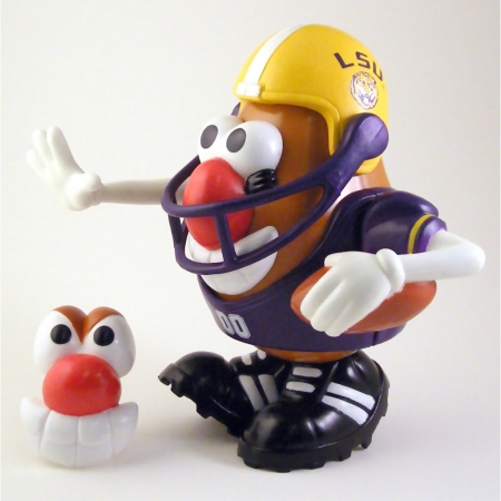 Promotional Partners Worldwide 140002 LSU Tigers Mr. Potato Head