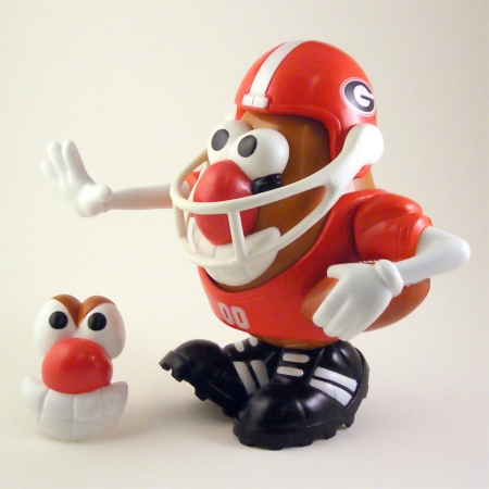 Promotional Partners Worldwide 140001 Georgia Bulldogs Mr. Potato Head