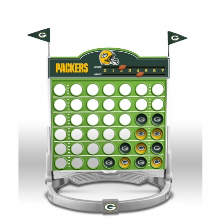 Promotional Partners Worldwide 140098 Green Bay Packers Connect 4
