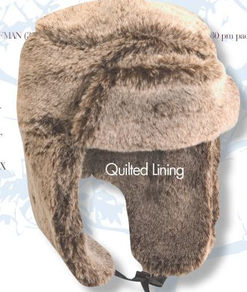 Dorfman Pacific CW82 Kids Faux Fur Trooper Hat