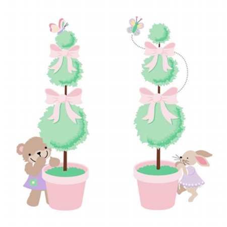 5-1332 Teddy Bear Topiaries - Paint It Yourself