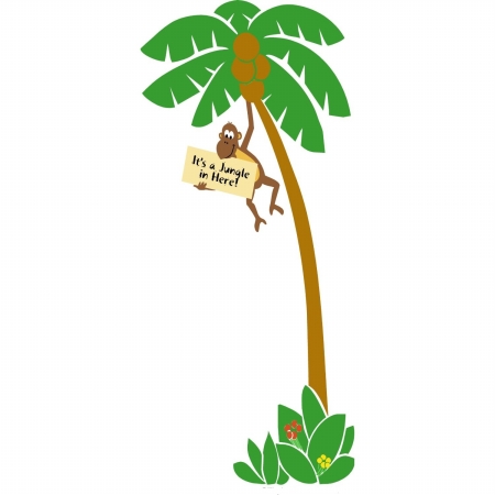 E 5-1158 Monkey In A Tree - Paint It Yourself