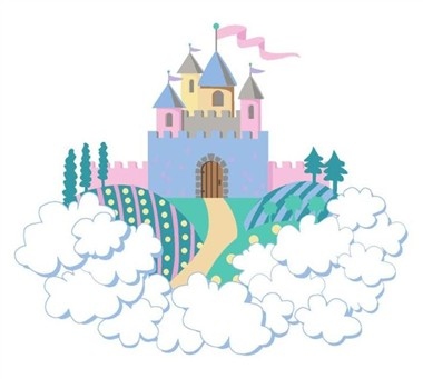 5-1452 Mini Princess Castle - Paint It Yourself