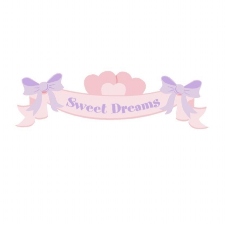 5-1465 Mini Sweet Dreams Banner - Paint It Yourself