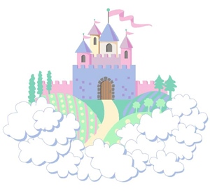 5-1224 Princess Castle- Small - Paint It Yourself
