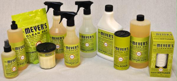 New Kits Kit0112 Mrs. Meyers Lemon Verbena Healthy Home Cleaning Kit