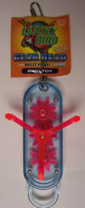 Lucky Bird Toys 25100043 Lucky Bird Toys Gear Head 18in Length Large Bird Toy