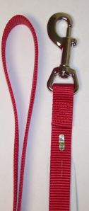 445-84260 No.5804 Rd .62inx4ft Nylon Lead Color Red