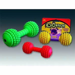 JW Pet Company 08043022 JW Pet Company Tough By Nature Champion Midweight Dog Toy Assorted Colors