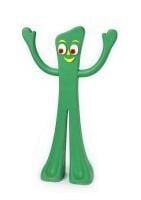 300-16681 Multi Pet Gumby 9in Green Dog Toy