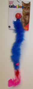JW Pet Company 08071039 JW Pet Company Featherlite Catnip Boa Bouncing Cat Toy