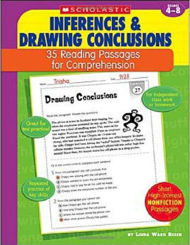 Scholastic 978-0-439-55411-4 35 Reading Passages For Comprehension - Inferences & Drawing Conclusions