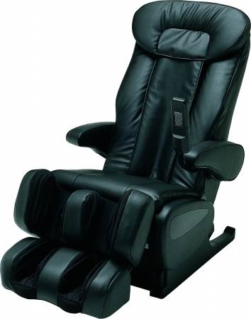U.S. Jacelan HECA3700K Sanyo Massage Chair with Two Zero Gravity Positions Black