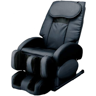 U.S. Jacelan HECSA2500K Sanyo Massage Chair with 5 Roller Black
