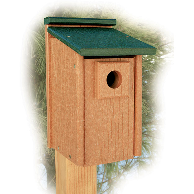Recycled Bluebird House