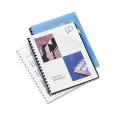 General Binding Corporation GBC2020024 Binding Cover Punched Round Crnrs 8.75in. x11.25in. CL