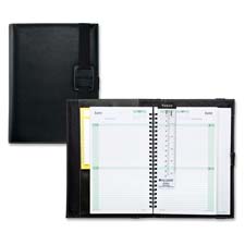 Daytimer DTM84688 Organizer wBungee Clsr wPckt Holds 8.50in. x11in. Refills BK