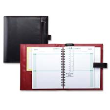 Daytimer DTM81085 Organizer wPcktsCard Slots Holds 8.50in. x11in. Refills BK