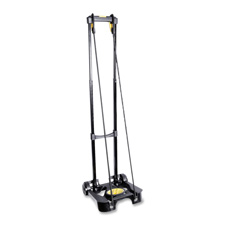 Kantek KTKLGLC70R Luggage Folding Cart Folded 11in.x3in.x17in. Opened 11in.x13in.39in. BK