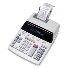 Sharp Electronics SHREL2192RII 12Digit Calculator 2Color Printing 8.13in. x12in. x3in. Gray