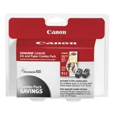 Canon CNM0615B009 Ink-Photo Paper Combo- PG-40-CL-41 Ink- 50 4x6 Sheets- Glossy