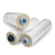 Laminator Roll Film- Gloss- 11-.50in.x200ft.- 3mil- Clear