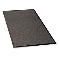 Gjo59473 Indoor-outdoor Mat- Rubber Cleated Backing- 3ft.x5ft.- Charcoal