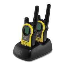 MotorolaPMC MTRMH230R 2Way Radio 23 Mile Range 22 Channels BlackYellow