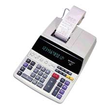 Sharp Electronics SHREL1197PIII 12Digit Calculator 2Color Printing 8.50in. x10.50in. x2.75