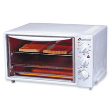 CoffeePro CFPOG20 Toaster Oven 16in.x12in.x10in. White