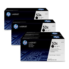 HEWQ7553A Toner Cartridge- 3000 Page Yield- Black