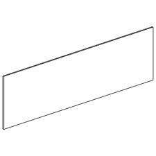 Mlnaftp72blk Tack Panel- 69-.75x.50in.x19-.25in.- Black