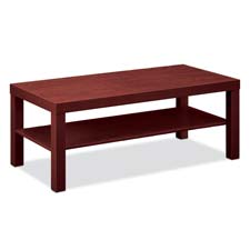 Basyx BSXBLH3160N Coffee Tables 2in. Top 42in.x20in.x16in. Mahogany