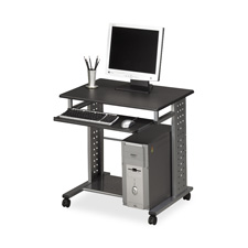 Mln945ant Mobile Workstation- 28-.50in.x18in.x28-.75in.- Charcoal Black