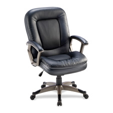 Mid-back Chair- 27in.x32-.50in.x43-.50in.- Black