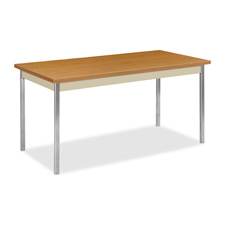Hon Company Honutm2060clchr Utility Table- 60in.x20in.x29in.- Harvest-putty