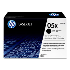 HEWCE505X Toner Cartridge- 6500 Page Yield- Black