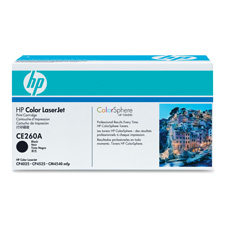 HEWCE260A Toner Cartridge- 8500 Page Yield- Black