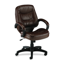 Llr63281 Managerial Mid-back Chair- 26-.50in.x28-.50in.x43-.50in.- Sdl-cne
