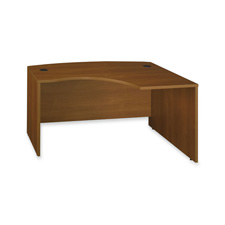 Bush Industries BSHWC67533 Left LBow Desks 58.88in.x42.88in.x29.88in. Warm Oak