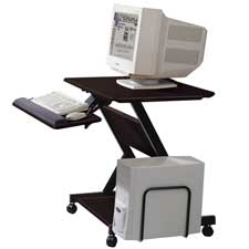 Balt Inc. BLT42851 Ergonomic Workcenter 30in. x24in. x30.75in. Black