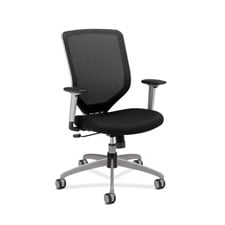 High-back Mesh Chair- 27-.75in.x35-.50in.x44in.- Black