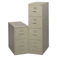 HON Company HON214PP Letter File 4 Drawer 15in.Wx28.50in.Dx52in.H Black