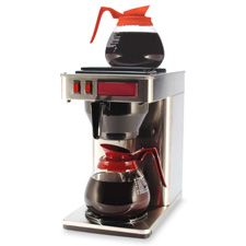 Coffeepro Cfpcp2b 2-burner Coffeemaker- 10in.x12in.x22in.- 3 Prong Cord- Stainless St