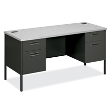 Hon Company Honp3231cl Kneespace Credenza- 60in.x24in.x29-.50in.- Harvest-putty