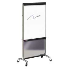 Qrt500te 3 In 1 Easel- Adjustable- 39in.x20in.x76in.- 4 Mrkrs-1 Eraser- Silver