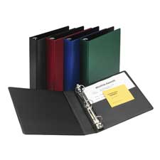 Consumer Products Durable Binder- 1-.50in. Capacity- 11in.x8-.50in.in.- Green