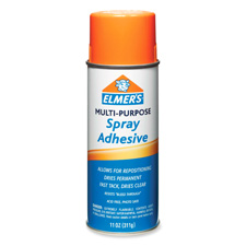 Elmerft.s Products Inc Epie451 Spray Adhesive- Multipurpose- Acid-free- 11 Oz.- Clear