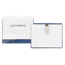 Sparco Products SPR19180 Name Badge Kit Top Loading w Clip 2.25in. x3.50in. Clear
